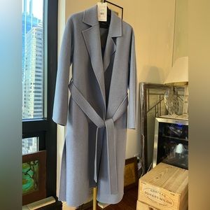 Theory Wrap Coat in Double-Face Wool-Cashmere